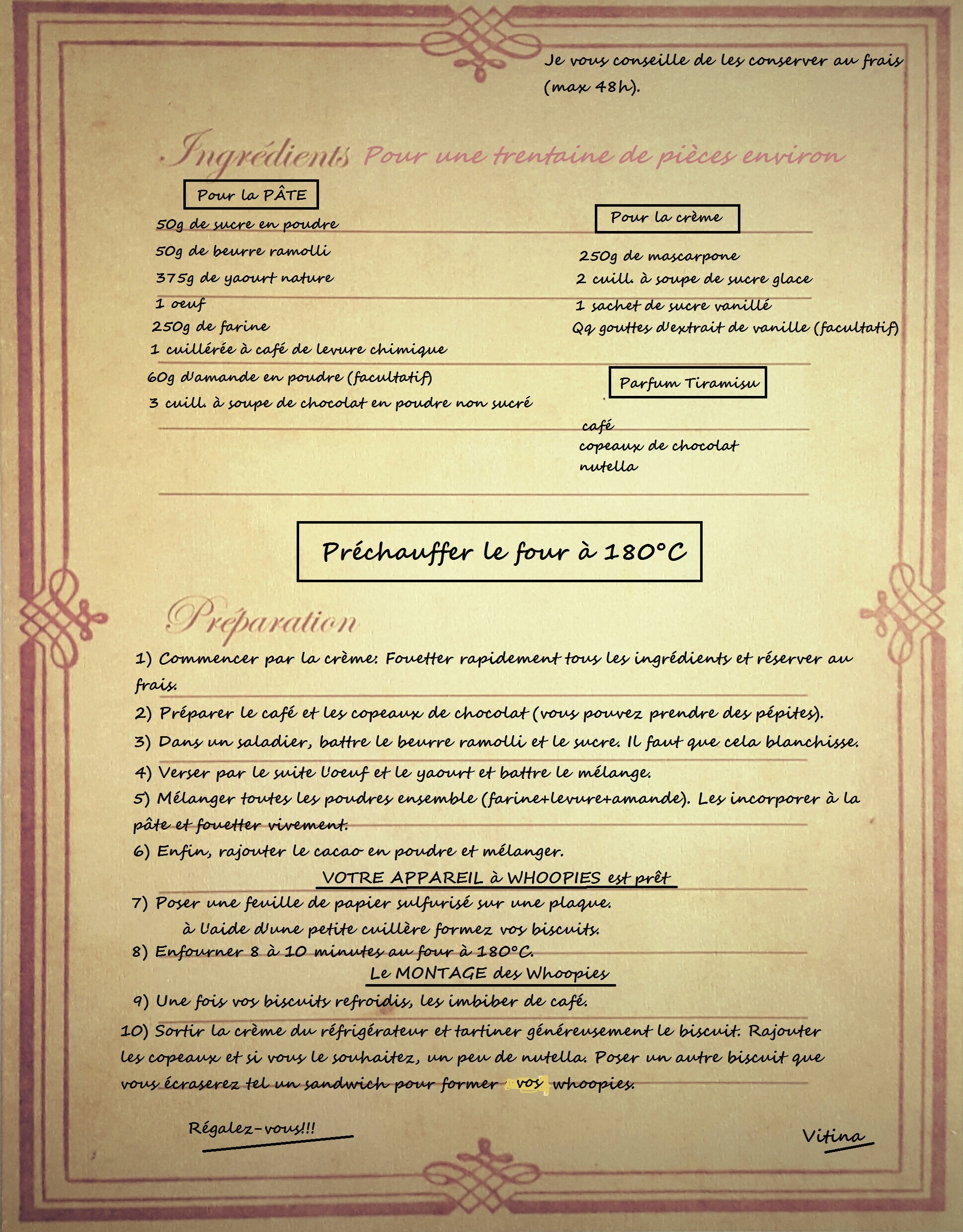 Ing whoopies tiramisu