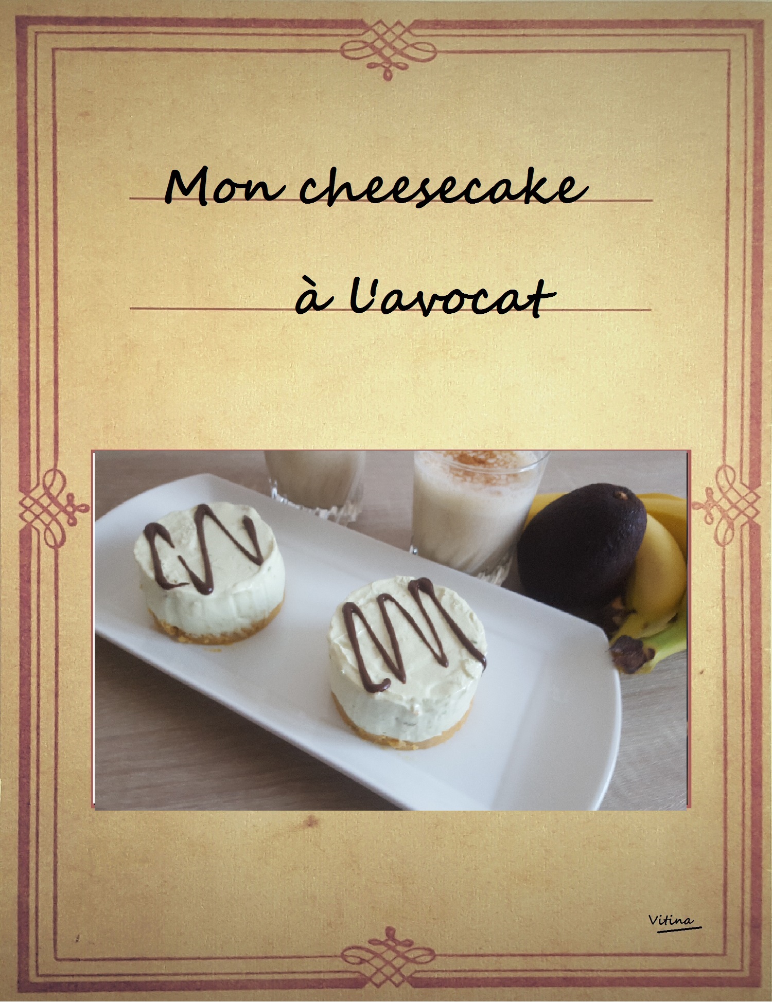 cheesecake avocat