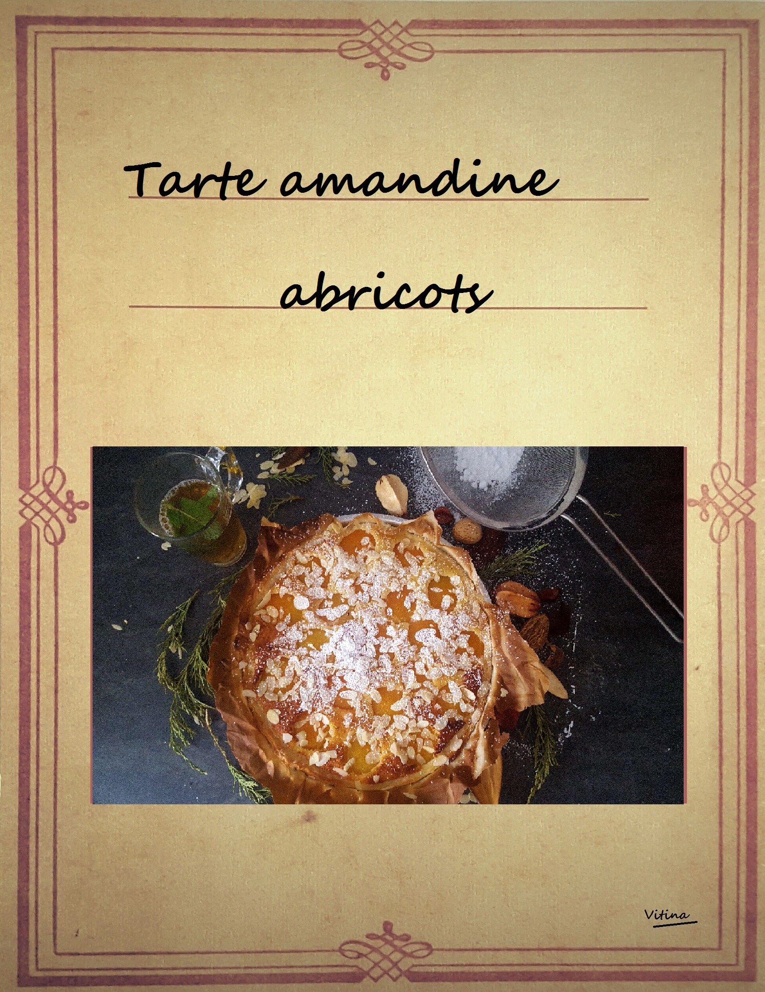 tarte amandine abricots